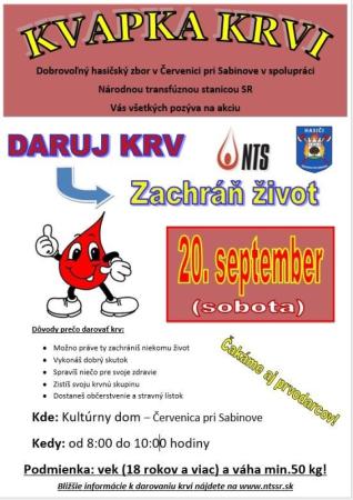 Darovanie krvi 