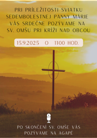 SV. OMŠA PRI KRÍŽI