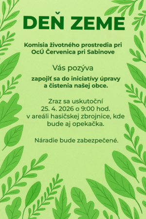 DEŇ ZEME